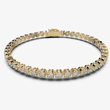 4 carat Tiger Tennis Bracelet