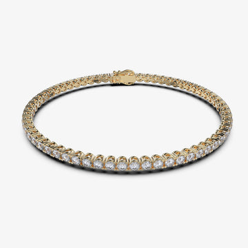 4 carat Standard Four Prong Tennis Bracelet