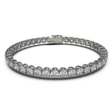 Bracelet with Lab Grown Diamond on a Black Gold