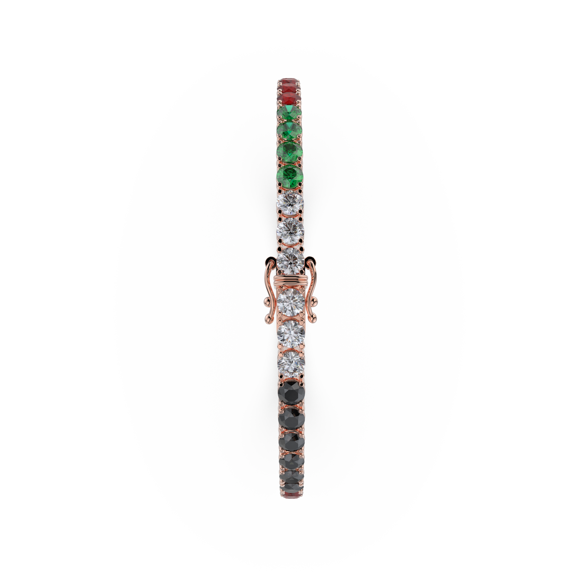 Bracelet with Diamond on a 18K Rose Gold