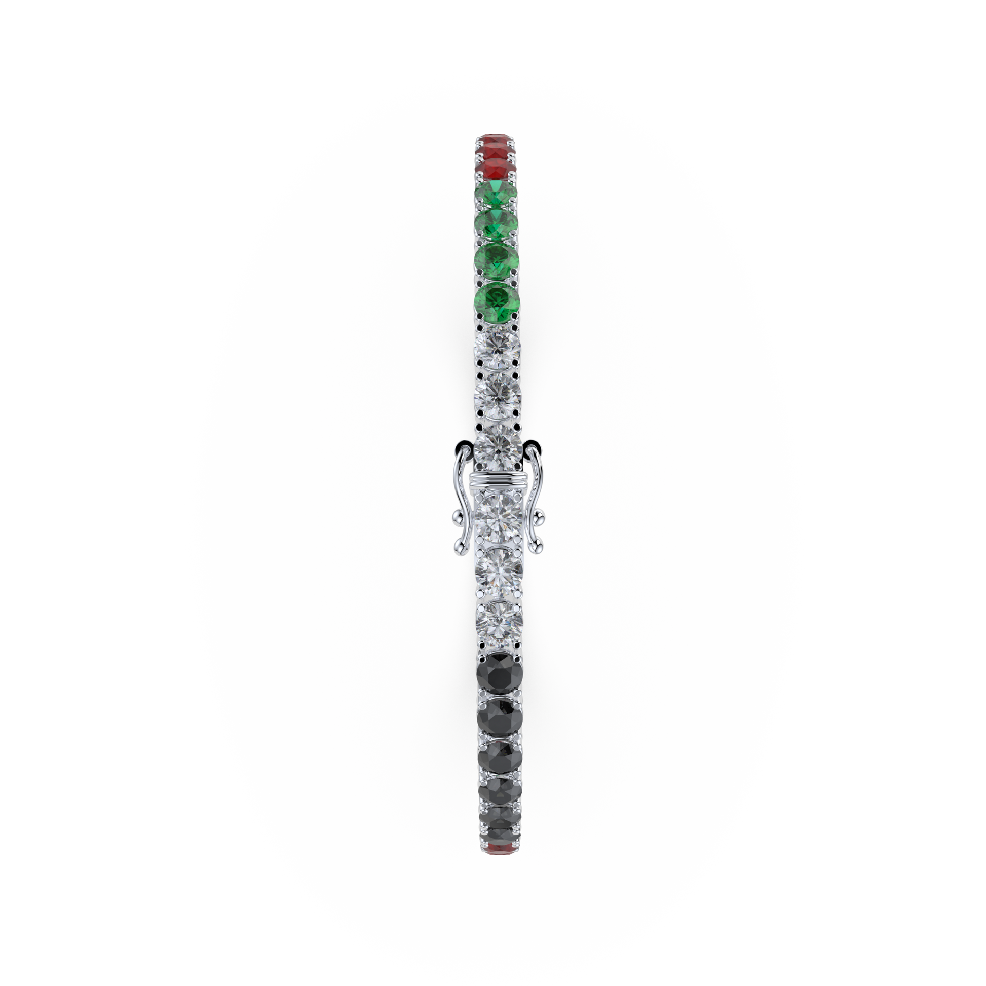 Bracelet with Diamond on a 18K White Gold