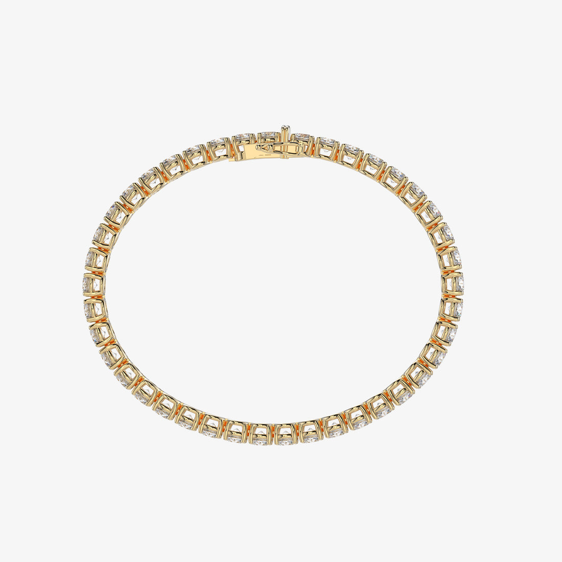 11 carat Standard Four Prong Tennis Bracelet