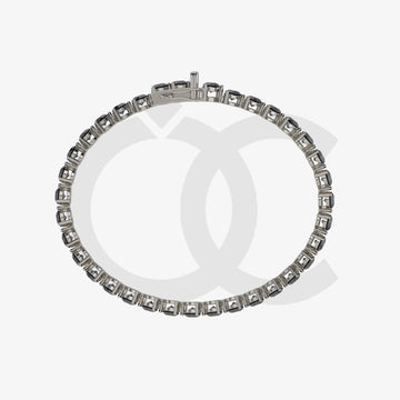 Bracelet with Black Diamond on a Black Gold