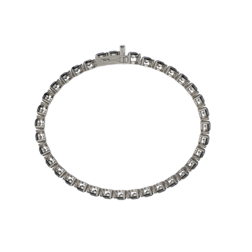 Bracelet with Black Diamond on a Black Gold