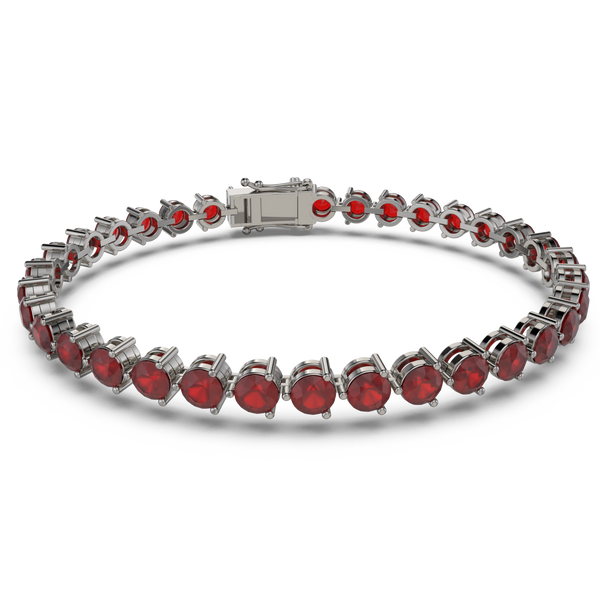 Bracelet with Moissanite on a Black Gold Vermeil