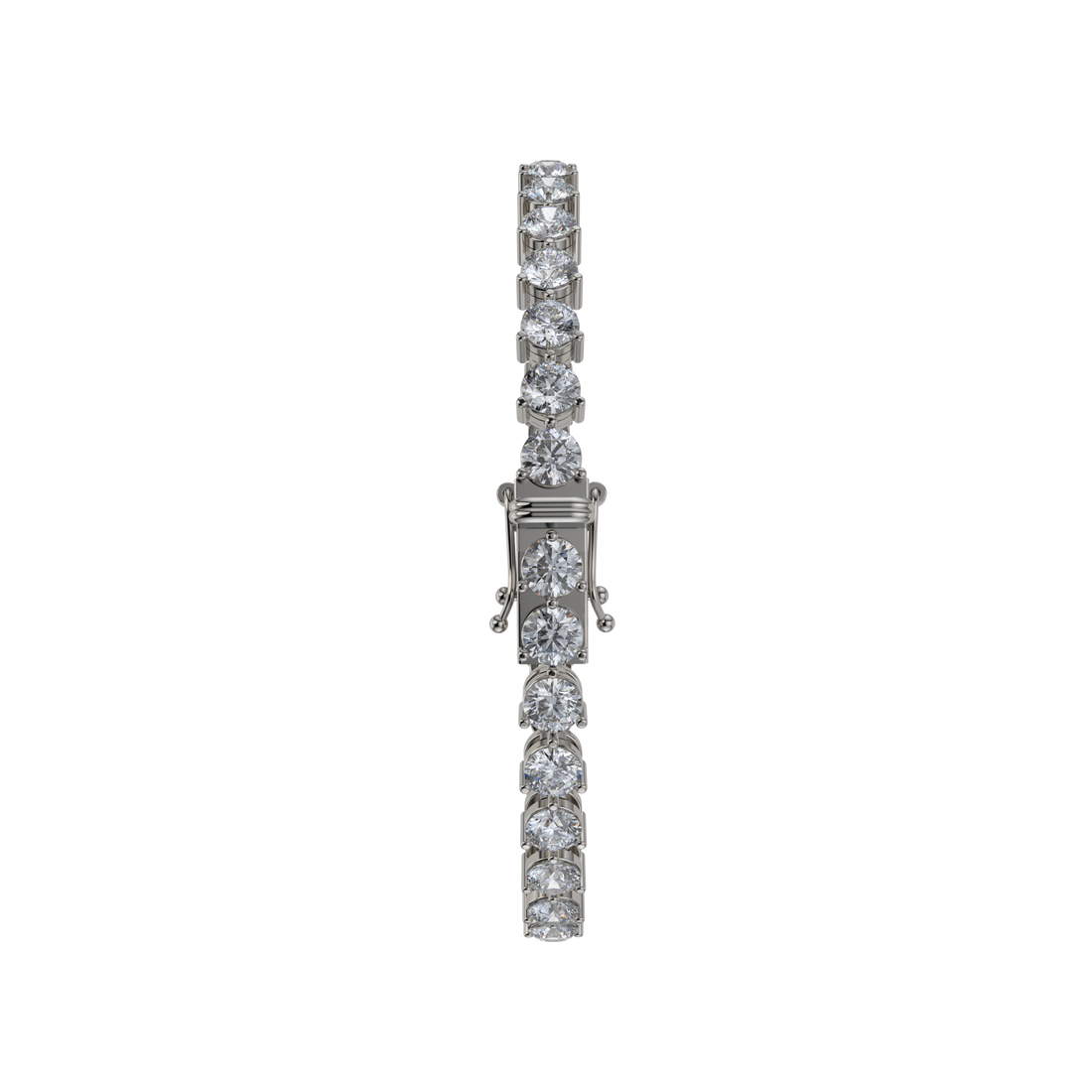 Bracelet with Lab Grown Diamond on a Black Gold
