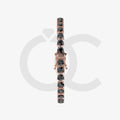 Bracelet with Moissanite on a Rose Gold Vermeil