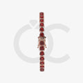 Bracelet with Ruby on a Rose Gold