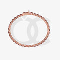Bracelet with Ruby on a Rose Gold