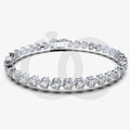 Bracelet with Lab Grown Diamond on a White Gold