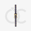 Bracelet with Moissanite on a Gold Vermeil