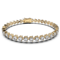Bracelet with Lab Grown Diamond on a Yellow Gold
