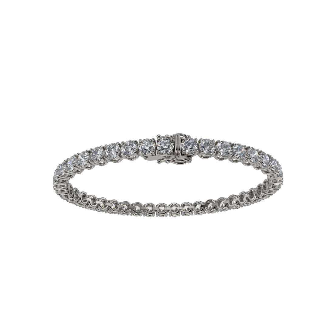 Bracelet with Lab Grown Diamond on a Black Gold