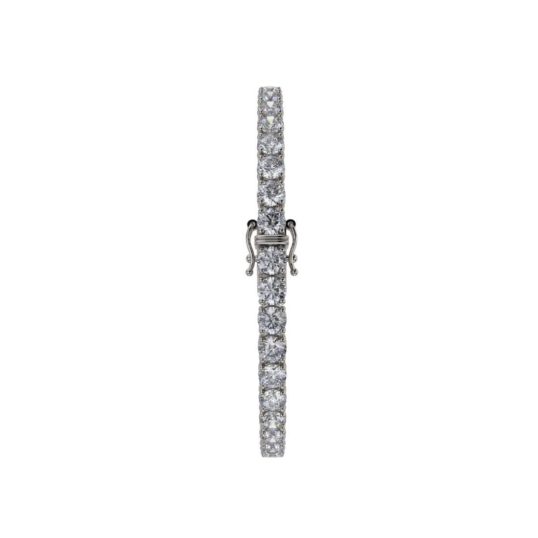 Bracelet with Lab Grown Diamond on a Black Gold