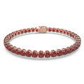 Bracelet with Ruby on a Rose Gold