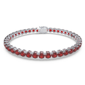 Bracelet with Ruby on a White Gold