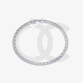 Bracelet with Lab Grown Diamond on a White Gold