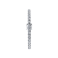 Bracelet with Lab Grown Diamond on a White Gold