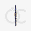 Bracelet with Moissanite on a Gold Vermeil