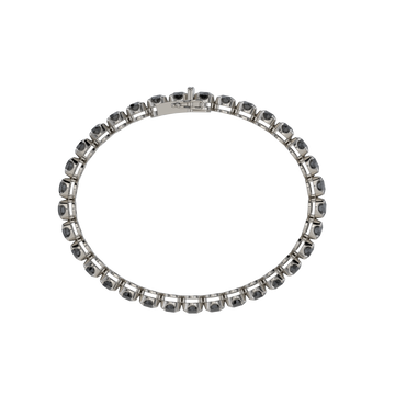 Bracelet with Black Diamond on a Black Gold