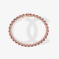 Bracelet with Ruby on a Rose Gold