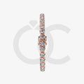 Bracelet with Natural Diamond on a Rose Gold