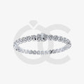 Bracelet with Lab Grown Diamond on a White Gold