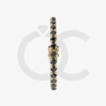 Bracelet with Moissanite on a Gold Vermeil