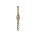 Bracelet with Moissanite on a Gold Vermeil