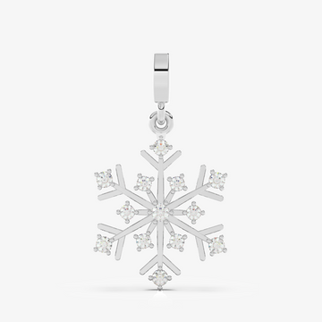 Snowflake 18K Gold with Diamonds